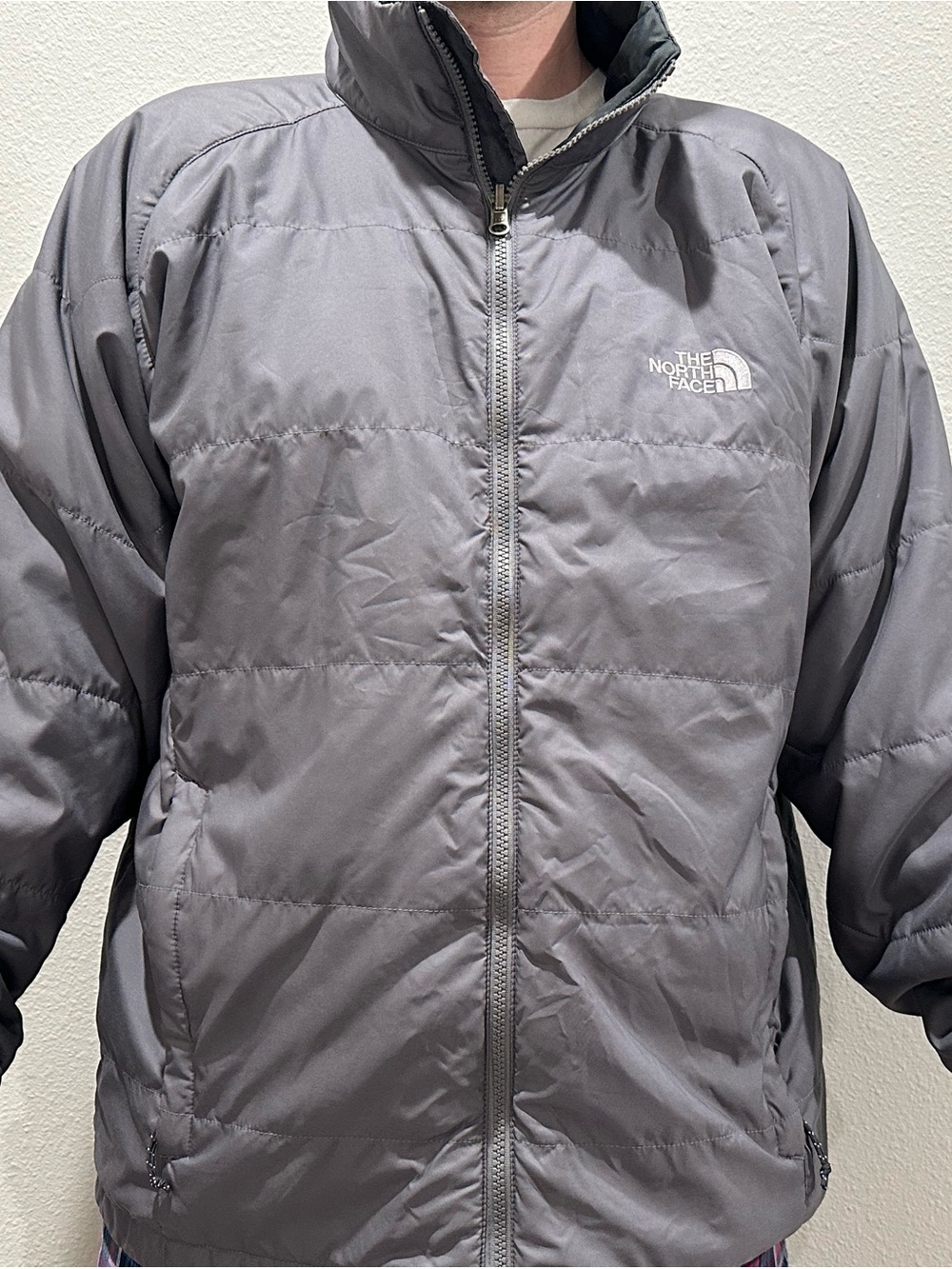 The North Face Men's Gray Puffer Jacket